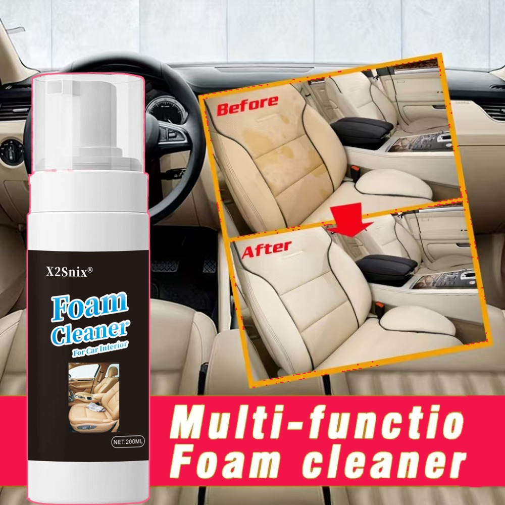 New Multifunctional Foam Clean - đánh giá và giá Leather Cleaner Interior